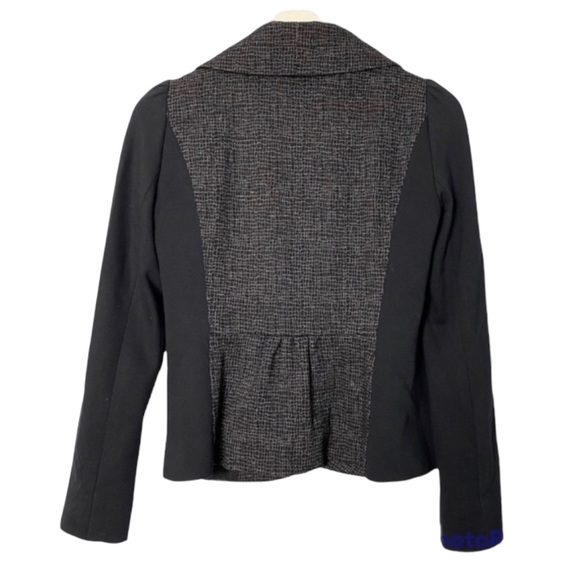 Classique Entier Color-block Wool Blend Career Snap Button Blazer Suit XS - Picture 6 of 8